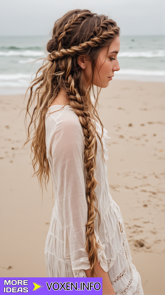 23 Stylish Easy Beach Hairstyles for Every Occasion: Wedding, Vacation & More