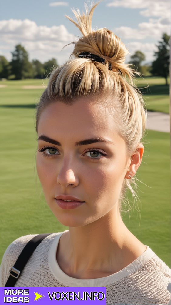 23 Top Women's Golf Hairstyles: Visor Looks, Updos, & Buzz Cuts