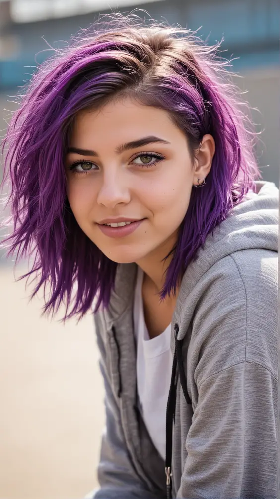 23 Vibrant Summer Hair Coloring Ideas: Mocha, Rose Gold, & Purple Tips