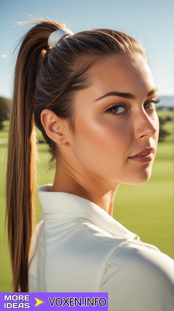 23 Top Women's Golf Hairstyles: Visor Looks, Updos, & Buzz Cuts