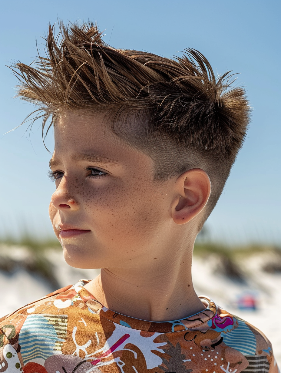 23 Ideas Trendy Boys Summer Haircuts 2024: Styles for Cool Kids