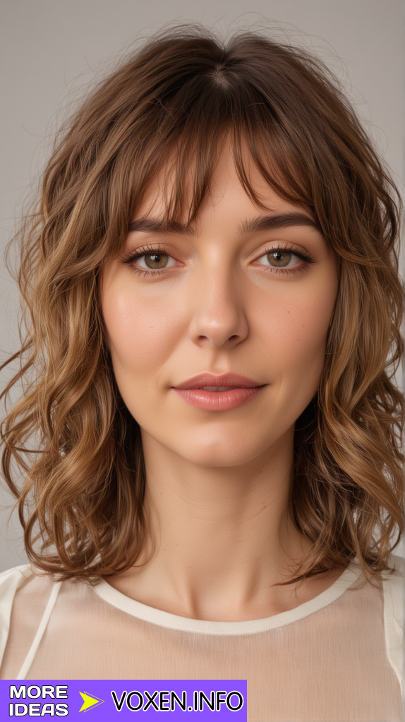 23 Stunning Wavy Hair with Bangs: Styles for Every Face Shape