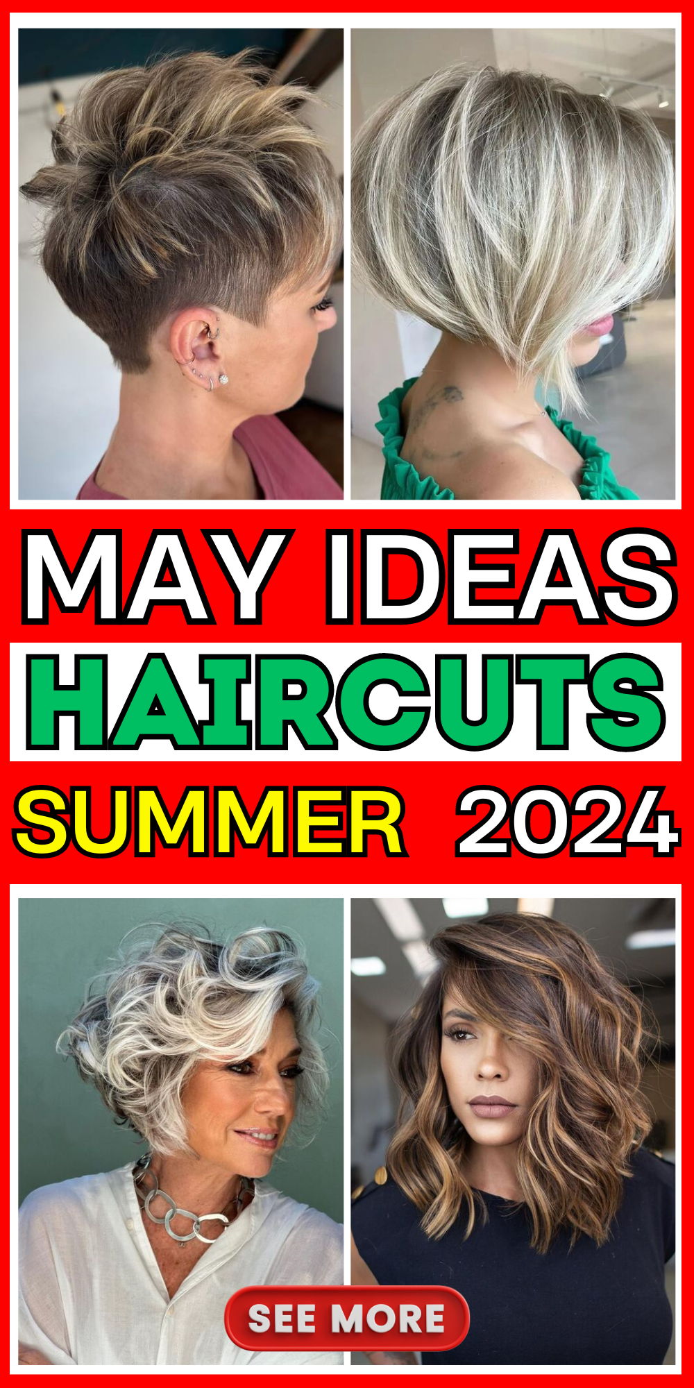 Vibrant May Hairstyles: Embrace Curls, Bobs, and Color Transformations
