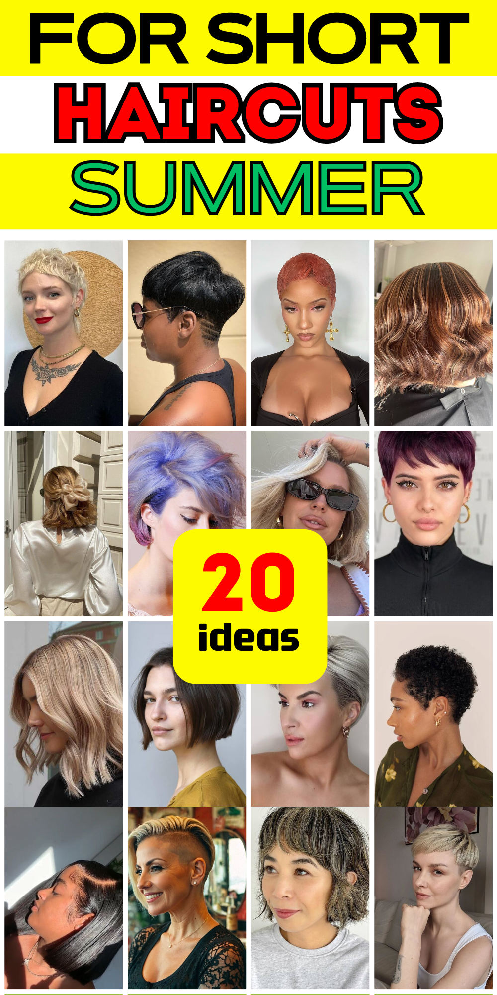 Vibrant Summer Short Hairstyles for Women Over 50 and Beyond