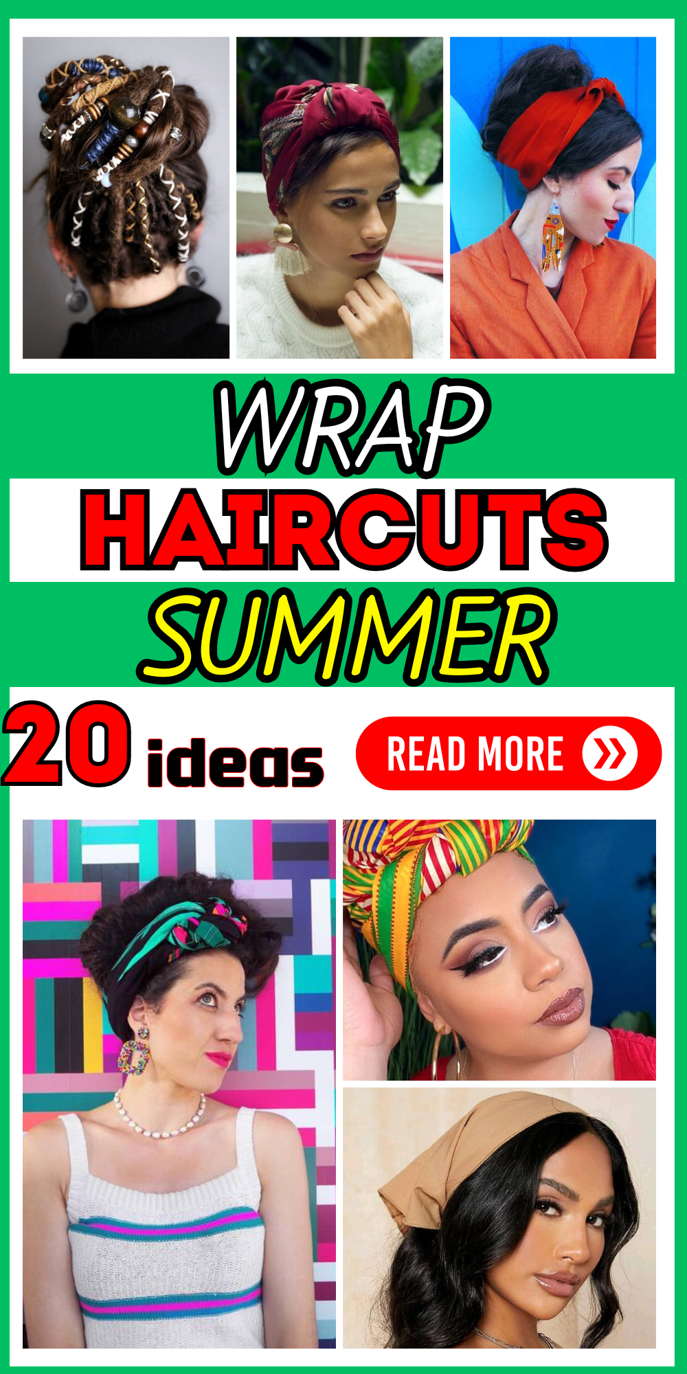 Summer Hair Wrap Styles: Boho to Chic Wraps for Sunny Vibes