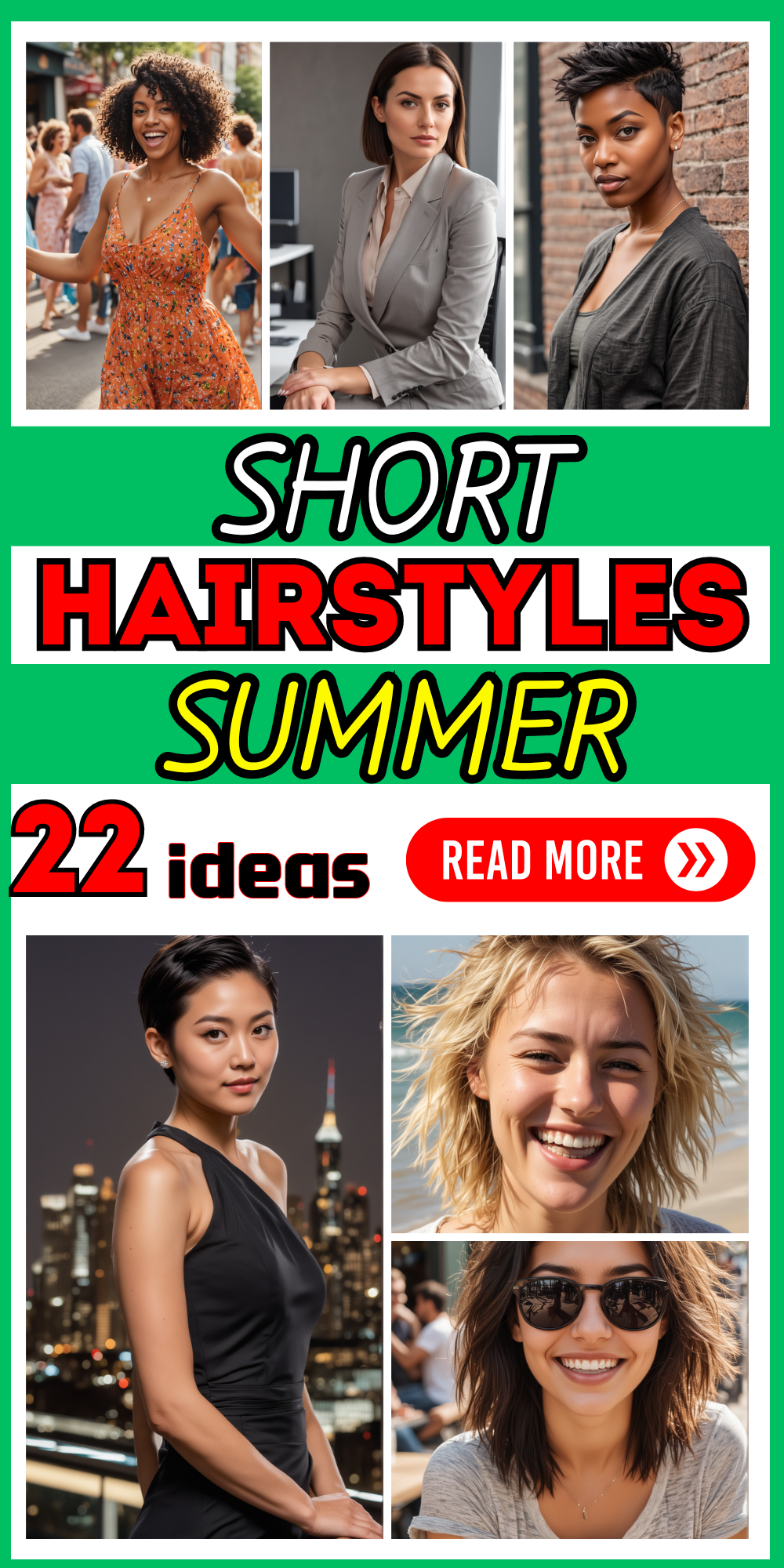 22 Top Short Summer Hairstyles for Men & Women | Trendy Cuts