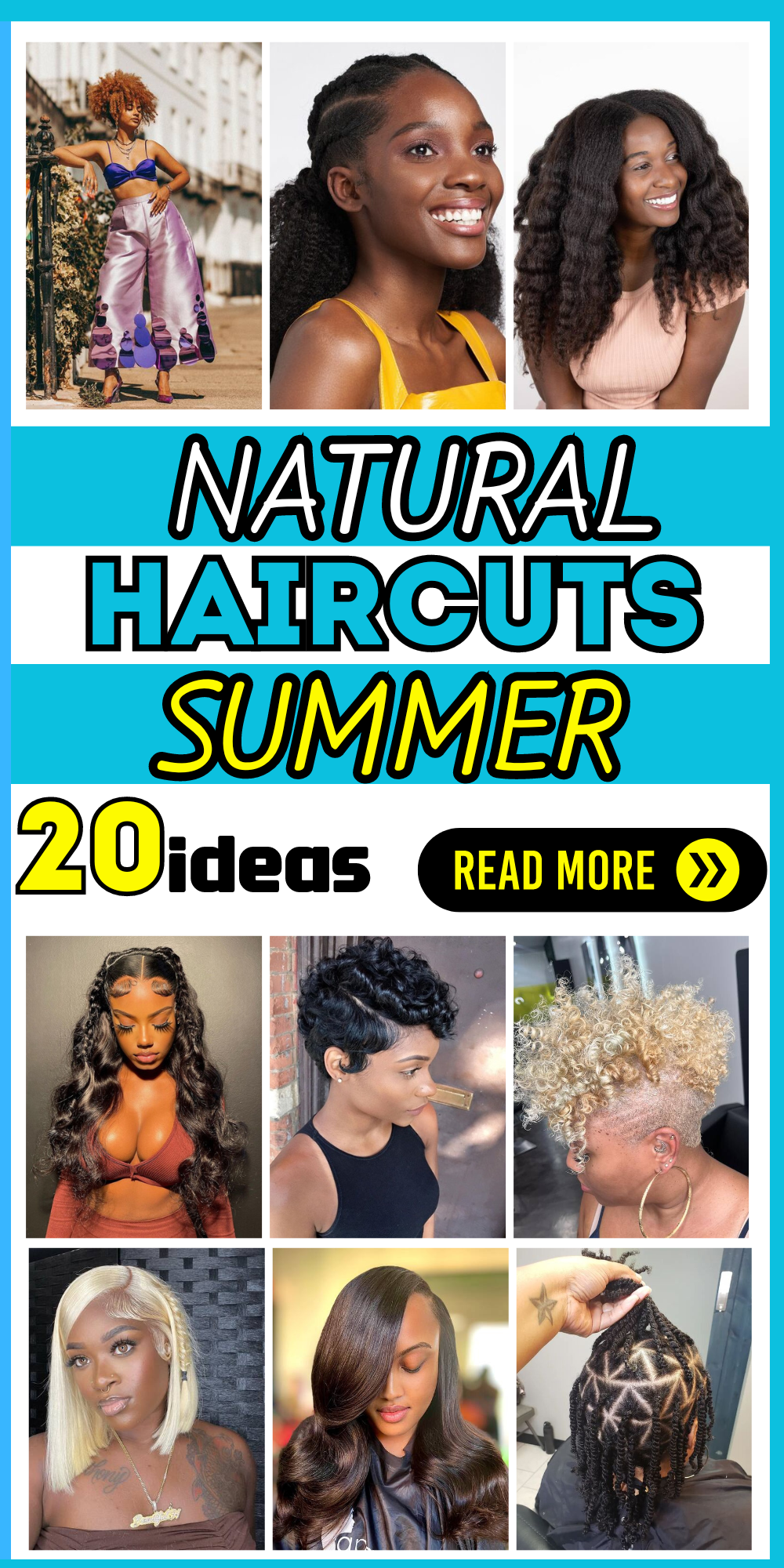 20 ideas Summer Natural Hair Styles: Stunning Curls & Braids for Black Women