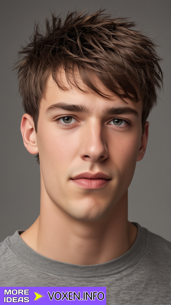 21 Modern Men's Hairstyles with Bangs: Undercut and Curly Bangs Styles