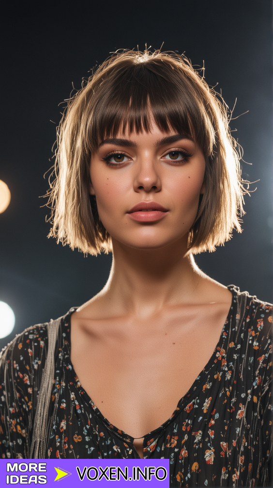 23 Stylish Short Haircuts with Curtain Bangs: Chic Styles for Every Face