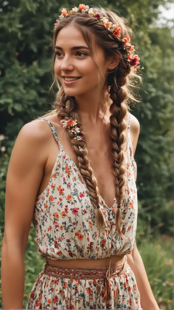 22 Stylish Casual Summer Hairstyles: French Twist, Bangs & Braids