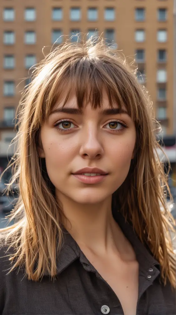 20 Transform Your Look with Blonde Bangs on Brown Hair