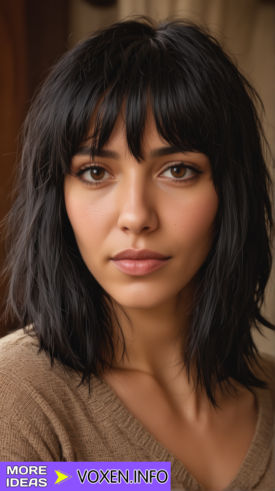 20 Stunning Black Hairstyles with Bangs: Trendy Cuts