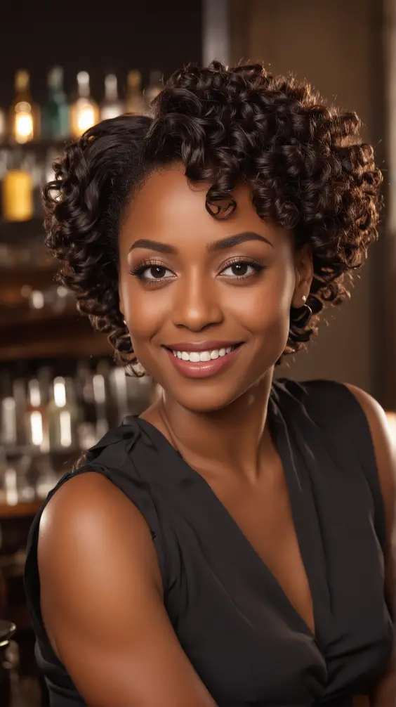 22 Stunning Curly Long Weave Hairstyles: Fringe, Updo & Half-Up Looks