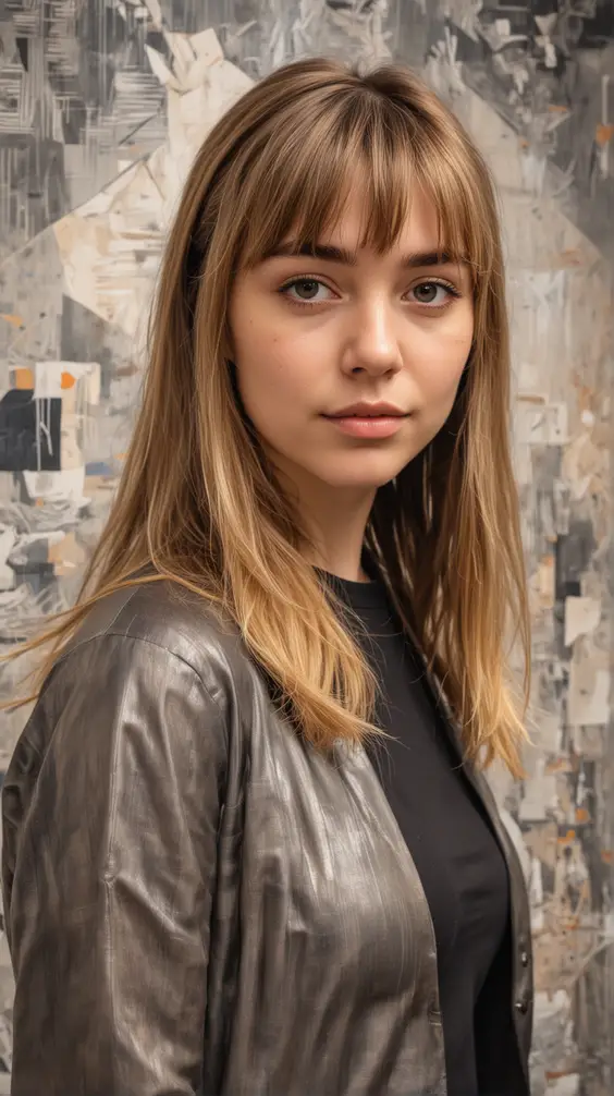 20 Transform Your Look with Blonde Bangs on Brown Hair