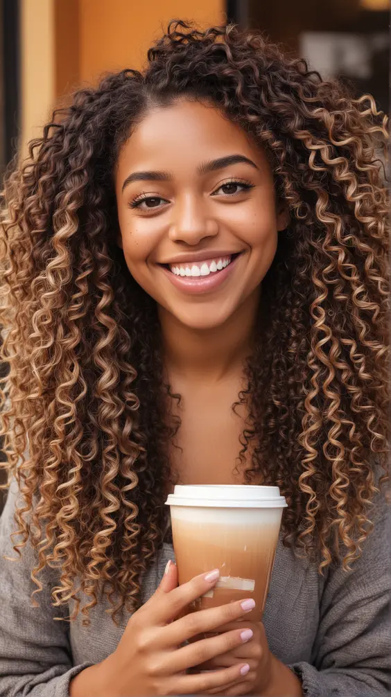 22 Stunning Curly Long Weave Hairstyles: Fringe, Updo & Half-Up Looks