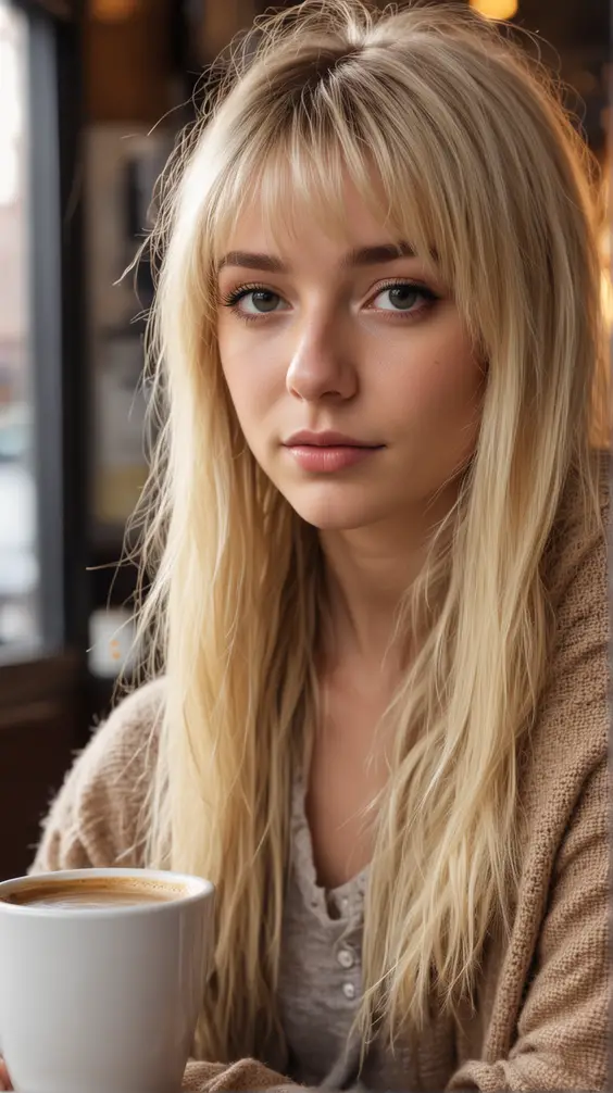 22 Stylish Long Layered Hair with Bangs: Perfect for All Ages and Faces