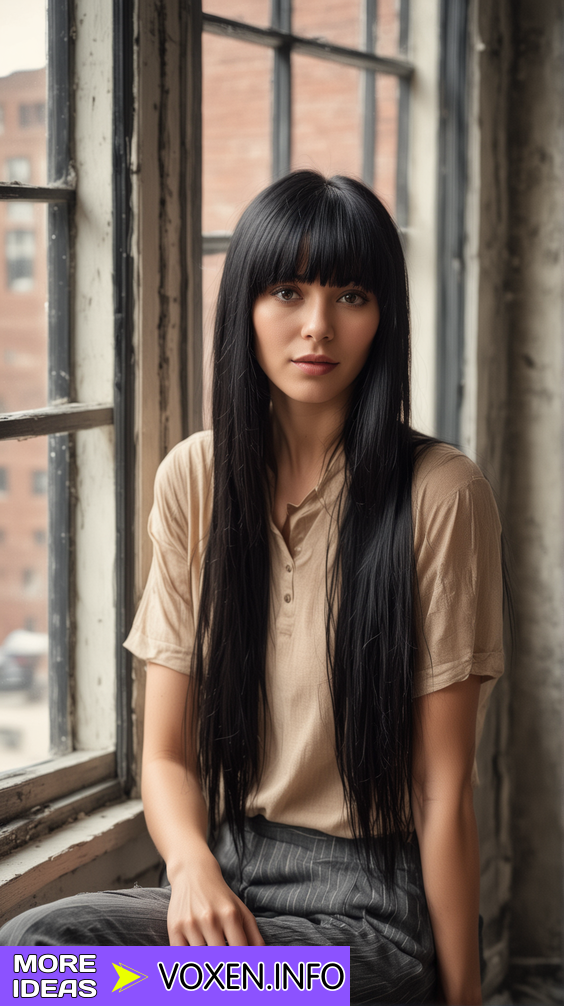 20 Stunning Black Hairstyles with Bangs: Trendy Cuts