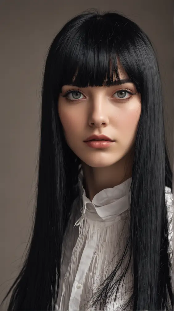 22 Stunning Long Hair with Bangs Styles: Find Your Perfect Look for 2024