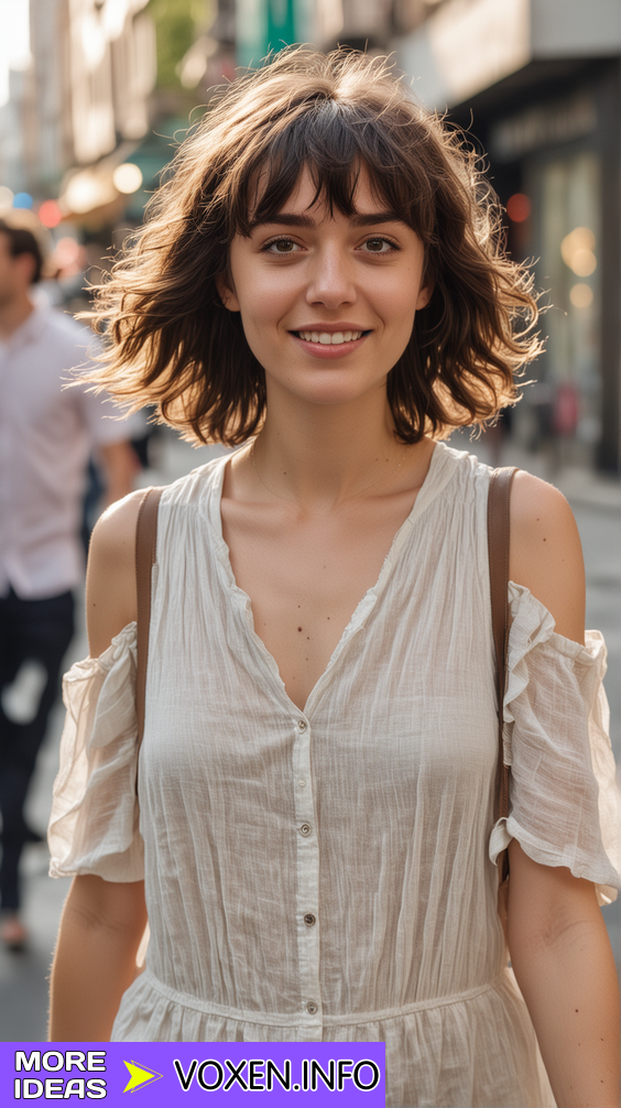 23 Stylish Short Haircuts with Curtain Bangs: Chic Styles for Every Face