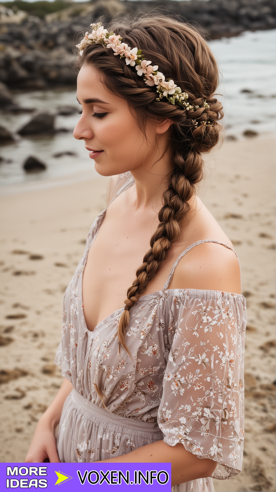 23 Beach Wedding Hairstyles: Chic Styles for Brides, Bridesmaids & Guests