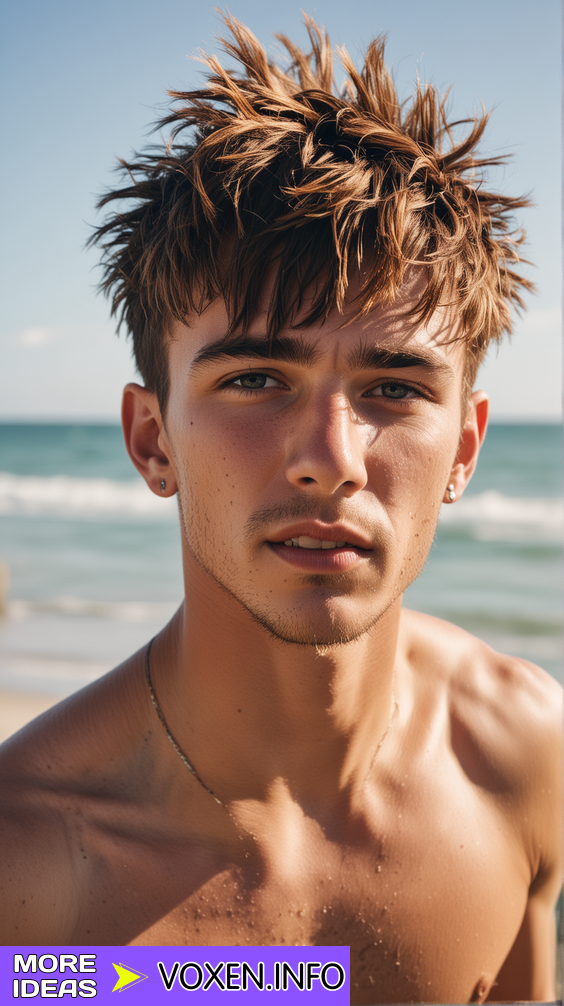 21 Modern Men's Hairstyles with Bangs: Undercut and Curly Bangs Styles