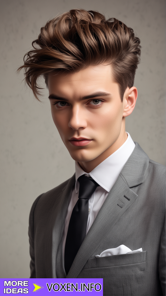 21 Modern Men's Hairstyles with Bangs: Undercut and Curly Bangs Styles