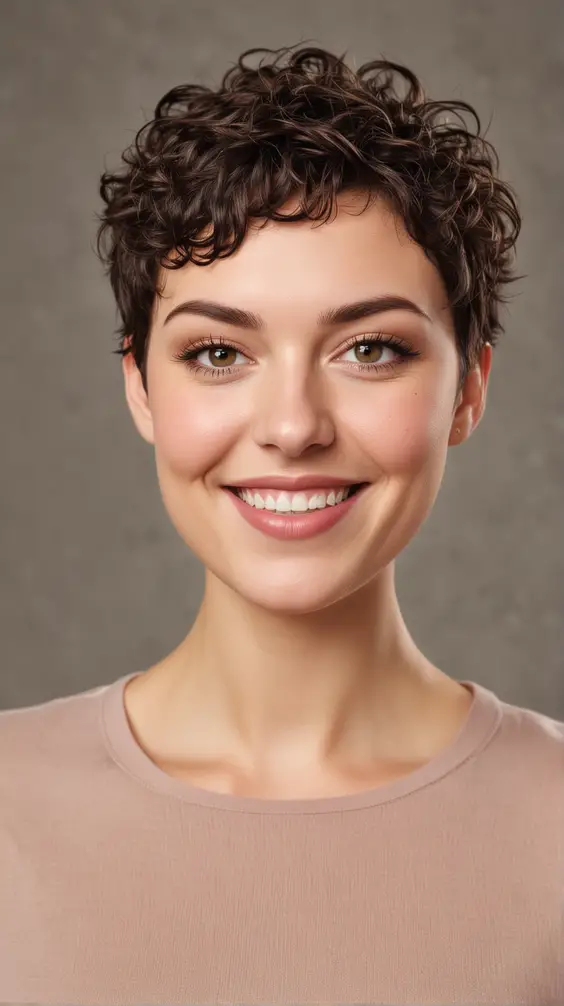 23 Chic Short Curly Weave Hairstyles for Round Faces with Double Chin