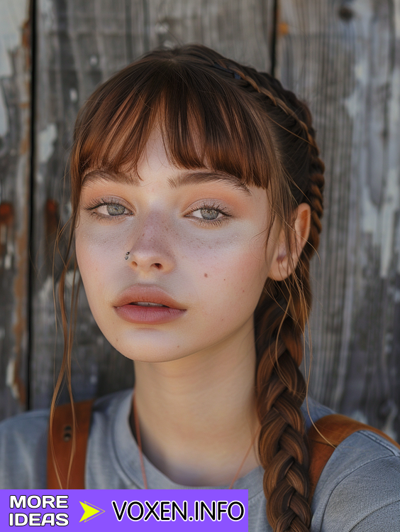 23 Top Braided Hair Bangs Styles: From Mermaid to Zigzag | Curly, Wavy, and Short Hair Braided Bangs