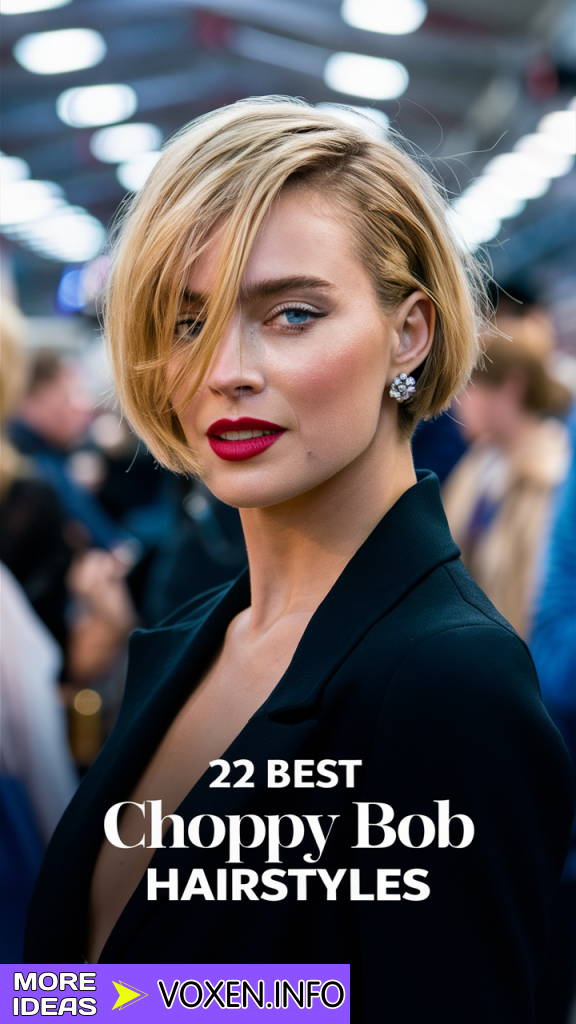 22 Flatter Your Face: Best Choppy Bob Haircuts for All Shapes: Winter Update 2024 - 2025