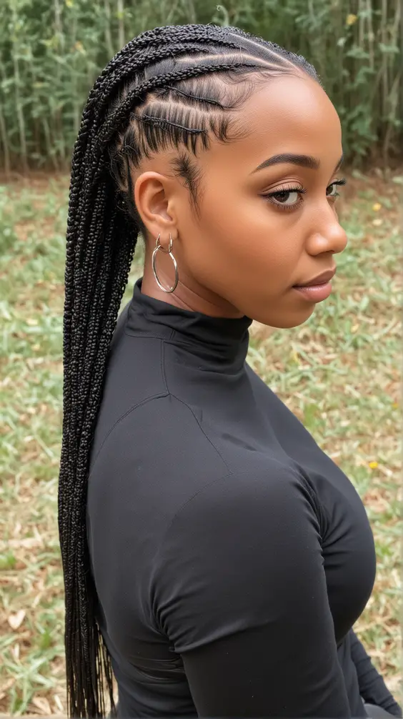 22 Stunning Braid Hairstyles with Weave: Explore Bantu, Mohawk, and ...
