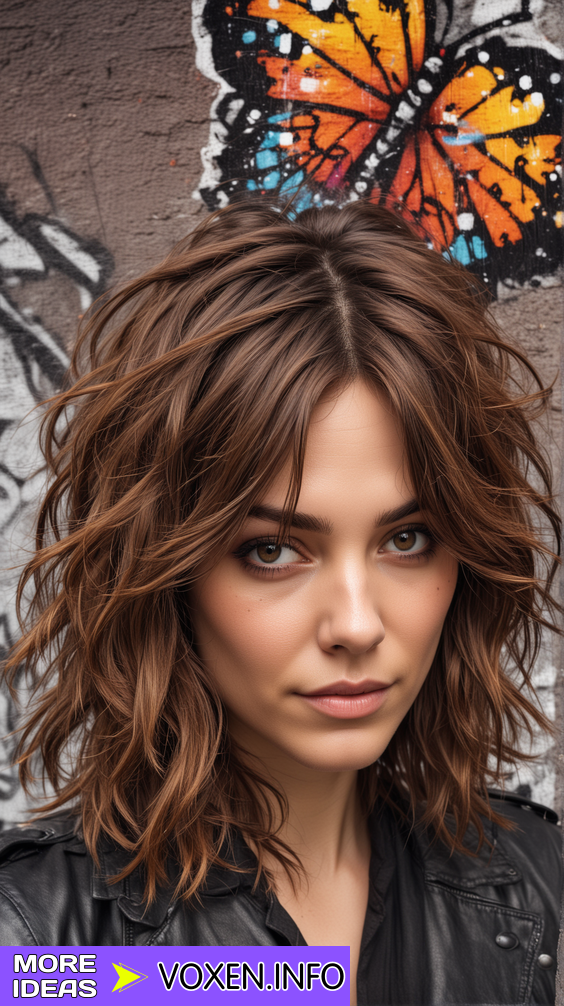 21 Retro-Inspired Butterfly Flip Cut: Medium Length Hairstyle Guide