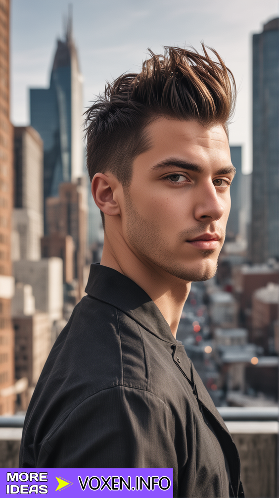 21 Modern Men's Hairstyles with Bangs: Undercut and Curly Bangs Styles