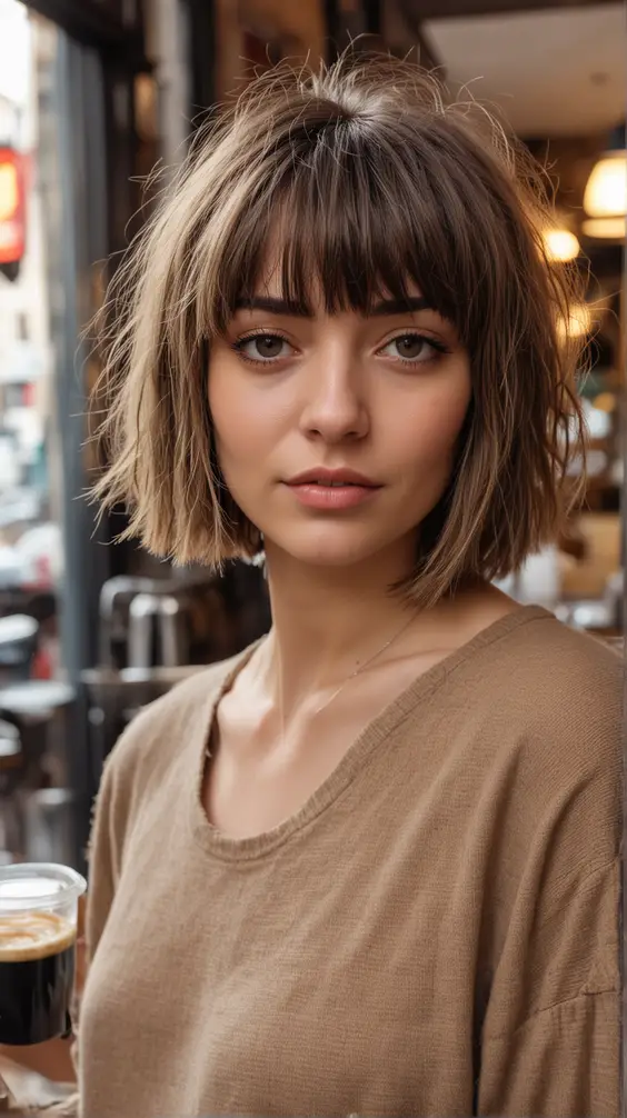 23 Chic Short Hairstyles with Bangs: Explore Styles for Every Face Shape