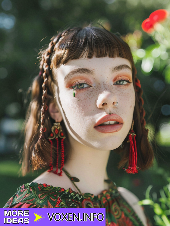 23 Top Braided Hair Bangs Styles: From Mermaid to Zigzag | Curly, Wavy, and Short Hair Braided Bangs