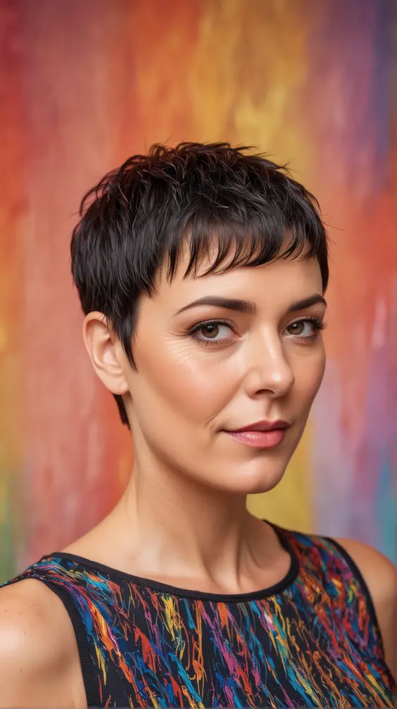 21 Straight Hair with Bangs: Undercut and Textured Styles for Modern Looks
