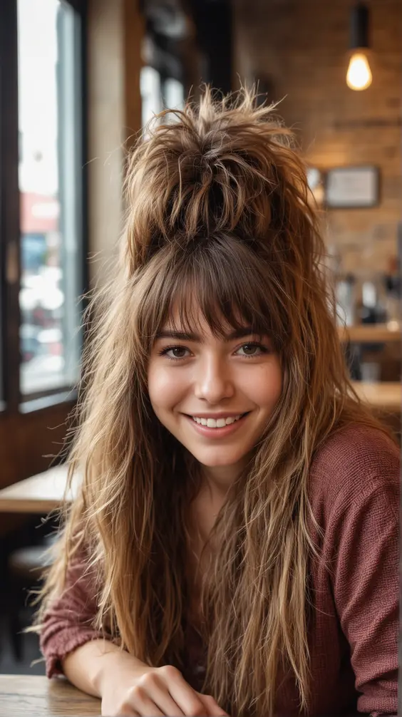 23 Stylish Hairstyles for Long Hair with Long Bangs - Trendy Looks for Every Occasion
