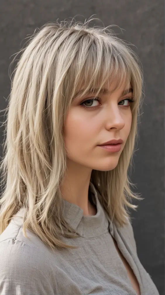 23 Discover the Best Blonde Hair with Bangs: Styles, Tips & Trends for a Chic Look