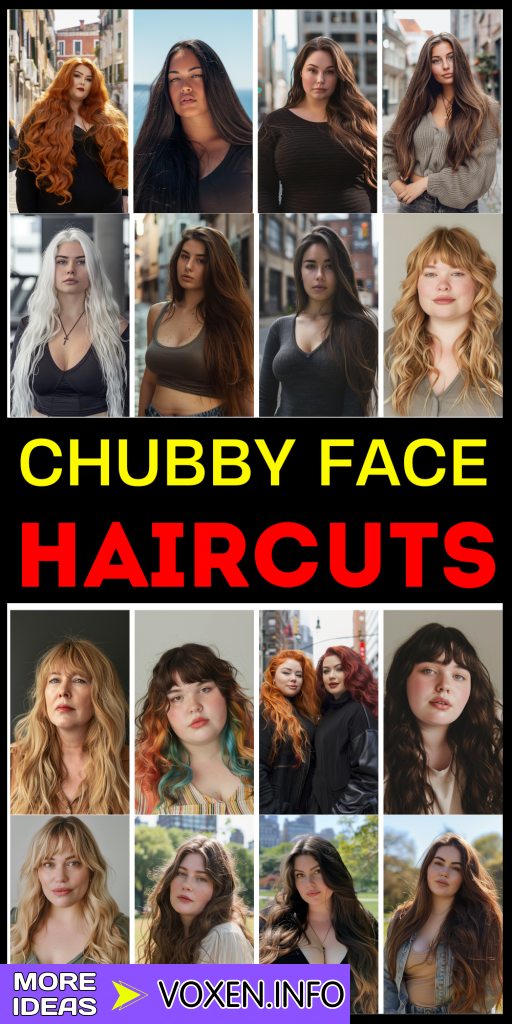 23 Flattering Bangs for Chubby Faces Best Long Hair Styles Explained