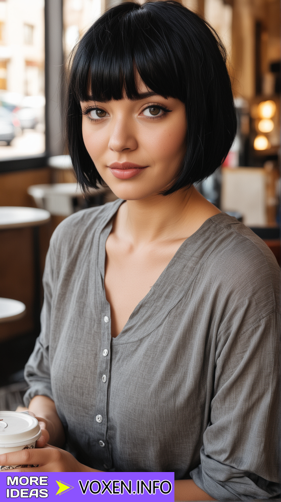 20 Stunning Black Hairstyles with Bangs: Trendy Cuts