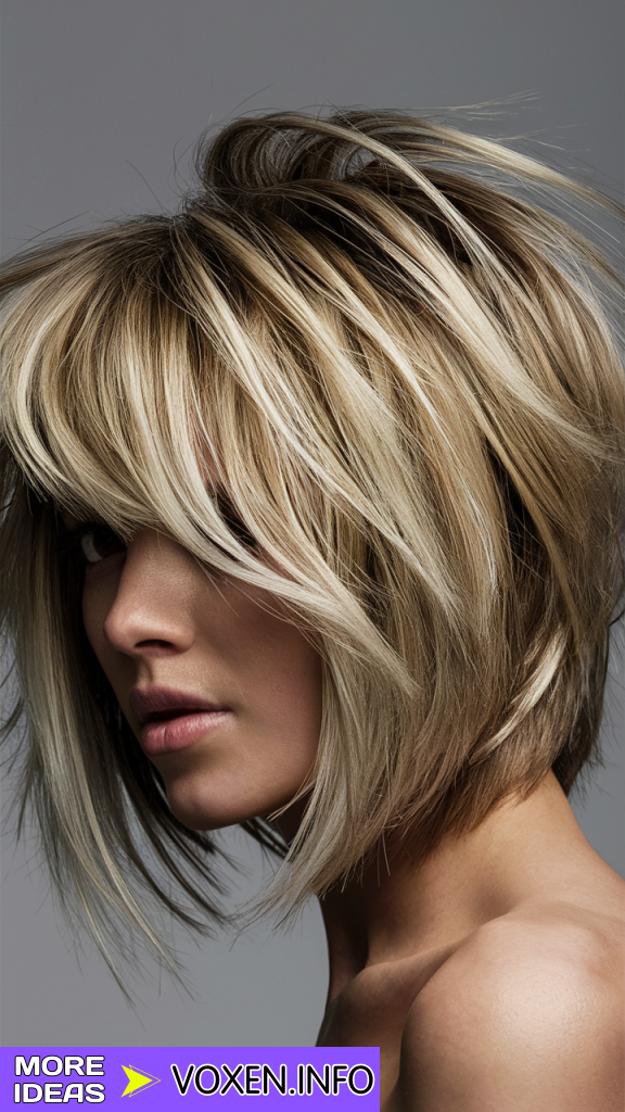 22 Flatter Your Face: Best Choppy Bob Haircuts for All Shapes: Winter Update 2024 - 2025