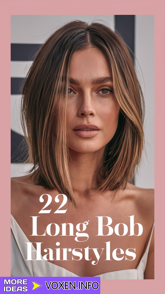 22 Explore Trendy Shoulder-Length Long Bobs for Every Hair Type: Winter Update 2024 - 2025