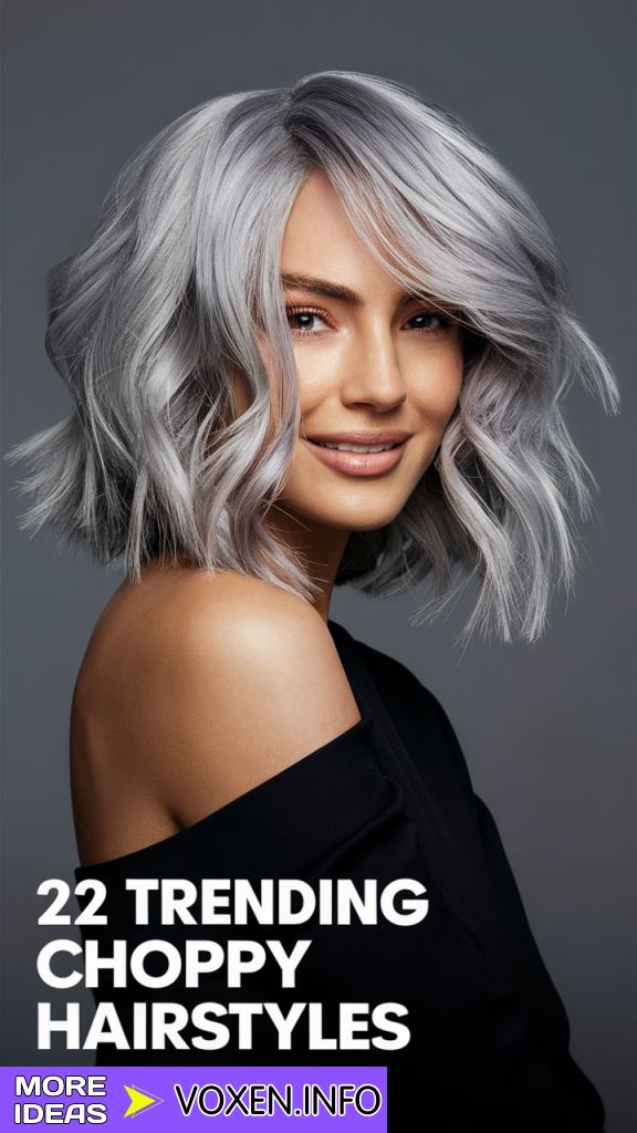 22 Flatter Your Face: Best Choppy Bob Haircuts for All Shapes: Winter Update 2024 - 2025