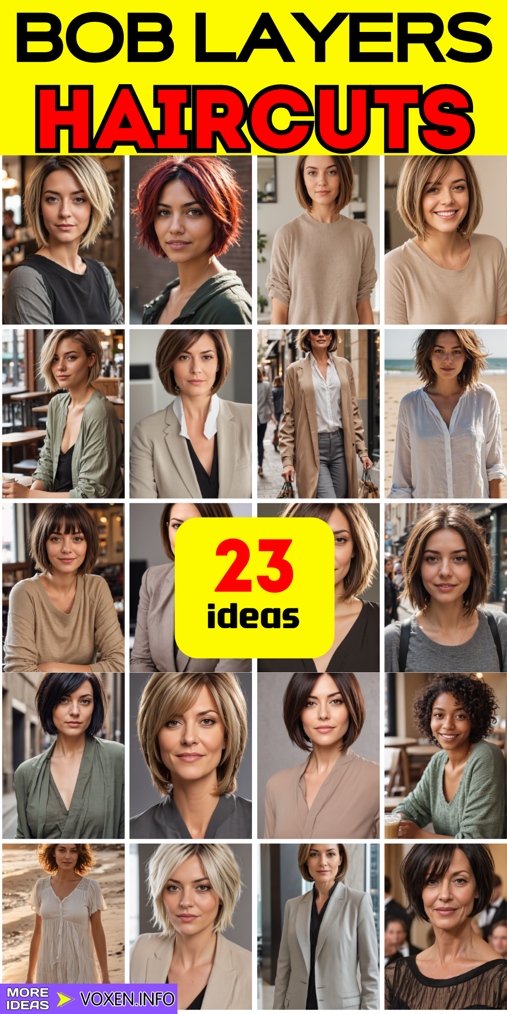 23 Discover the Best Bob Haircut with Layers: Styles for All Hair Types and Face Shapes