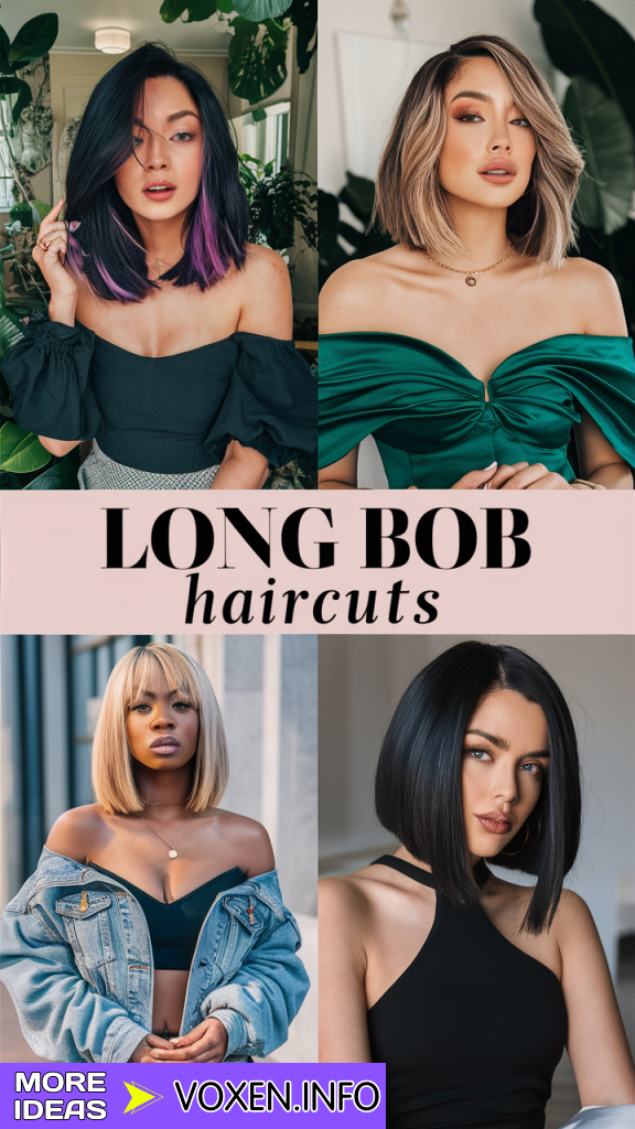 22 Explore Trendy Shoulder-Length Long Bobs for Every Hair Type: Winter Update 2024 - 2025