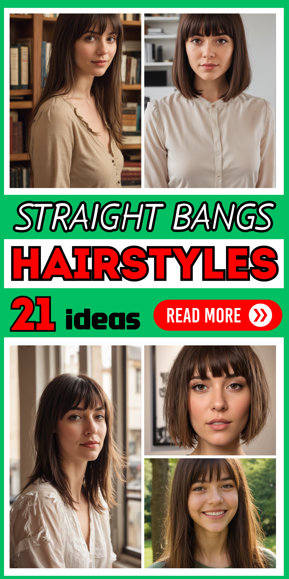 21 Straight Hair with Bangs: Undercut and Textured Styles for Modern Looks