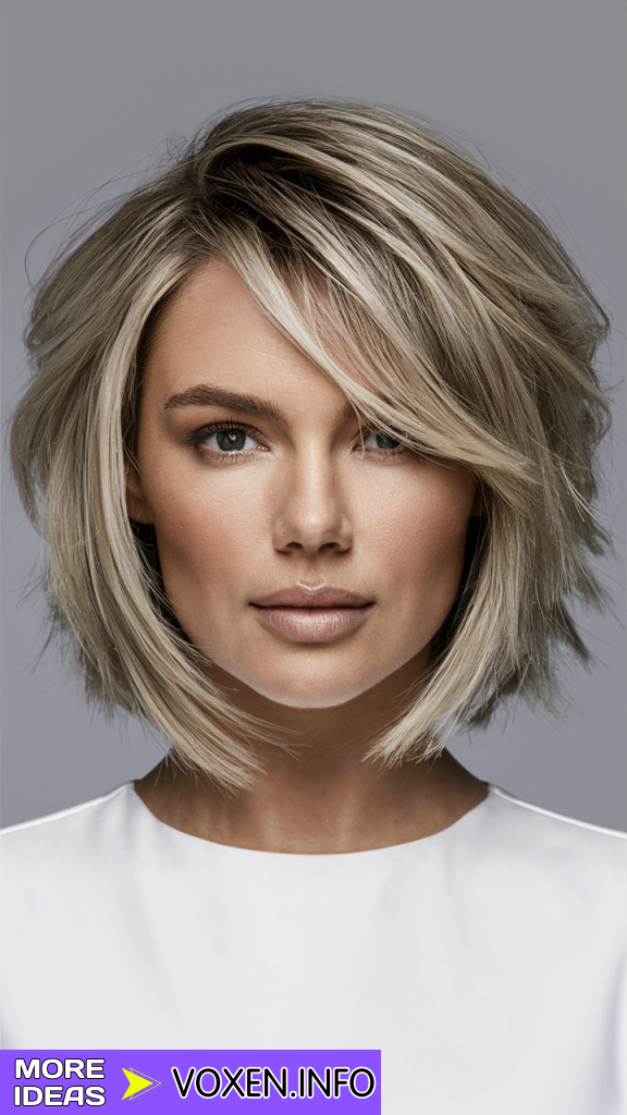 22 Flatter Your Face: Best Choppy Bob Haircuts for All Shapes: Winter Update 2024 - 2025