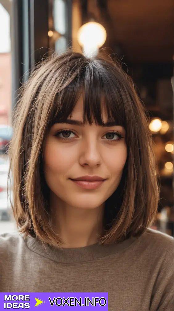 22 Explore Trendy Shoulder-Length Long Bobs for Every Hair Type: Winter Update 2024 - 2025