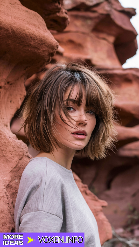 22 Flatter Your Face: Best Choppy Bob Haircuts for All Shapes: Winter Update 2024 - 2025