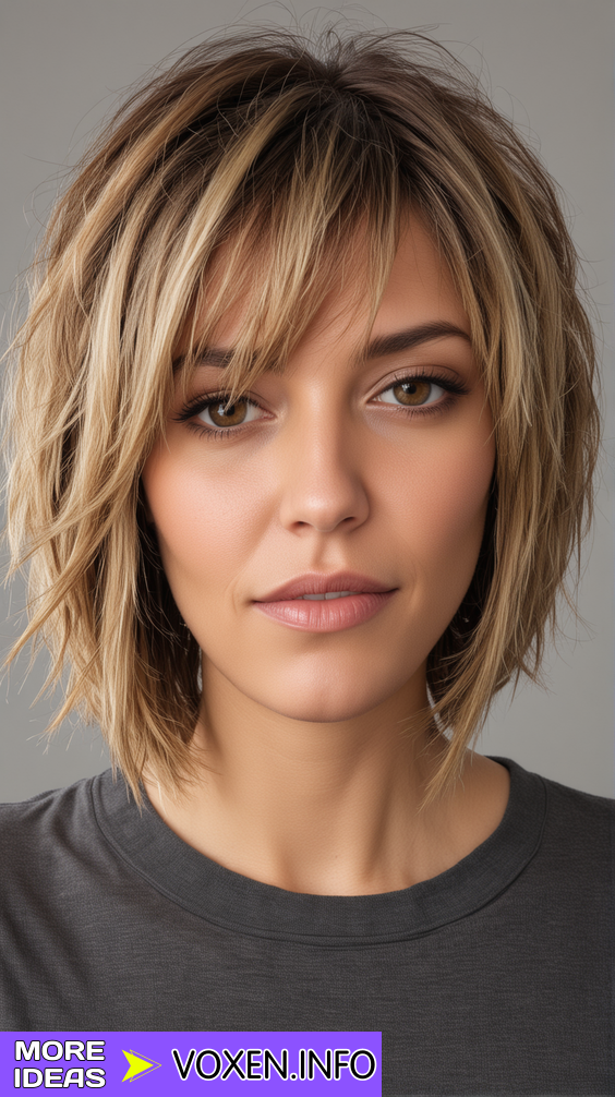 22 Flatter Your Face: Best Choppy Bob Haircuts for All Shapes: Winter Update 2024 - 2025