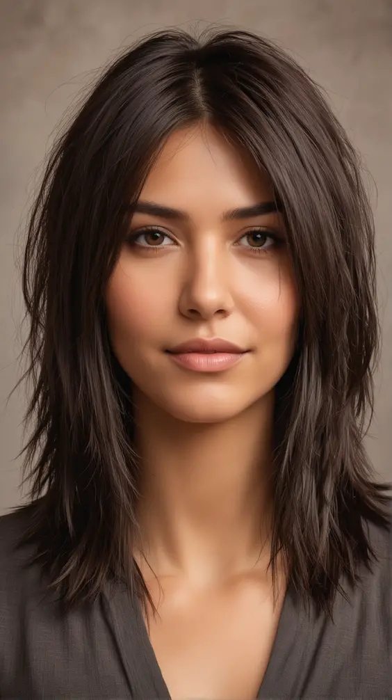 23 Top Shaggy Haircuts for Round Faces:Trendy and Chic Styles
